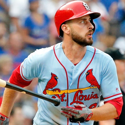 Paul DeJong is one of nine Cardinals players to te