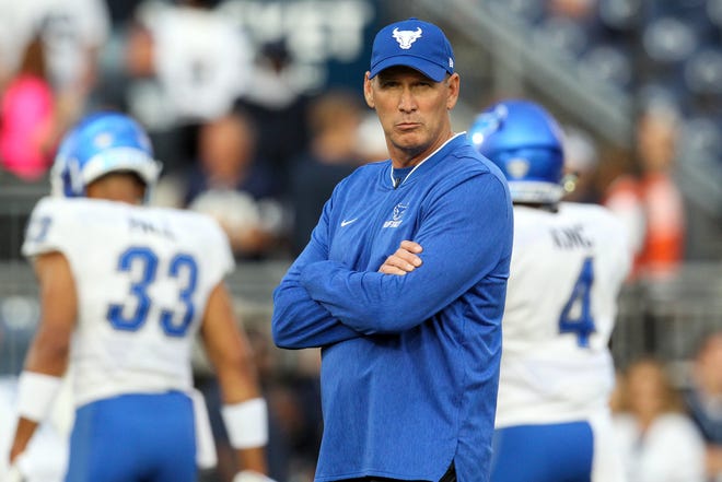 Lance Leipold led Buffalo to a 17-4 conference record and 24-10 mark overall in his past three seasons with the Bulls.
