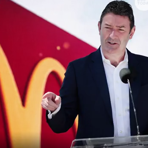 McDonald's CEO Steve Easterbrook was fired for hav