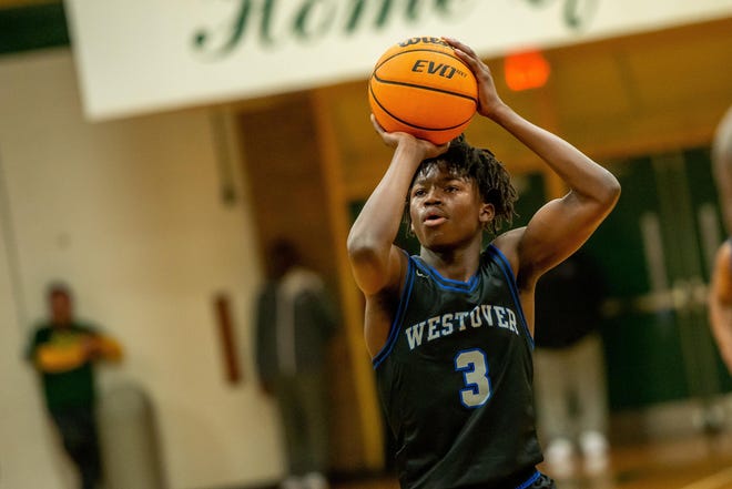 Westover's D'Marco Dunn, who remains one of the top in-state prospects in the Class of 2021, was one of several basketball players from the Cape Fear region competing at a Big Shots event in Myrtle Beach this past weekend.