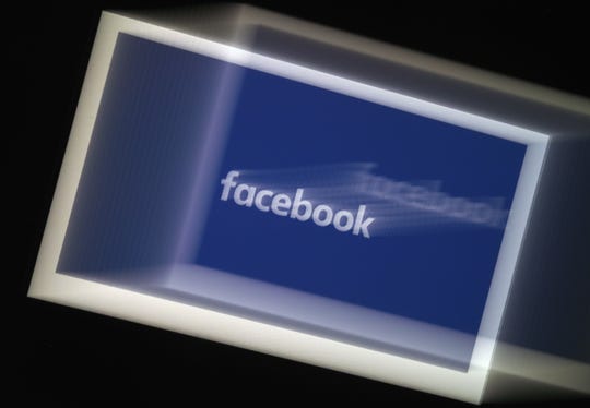 A Facebook App logo is displayed on a smartphone