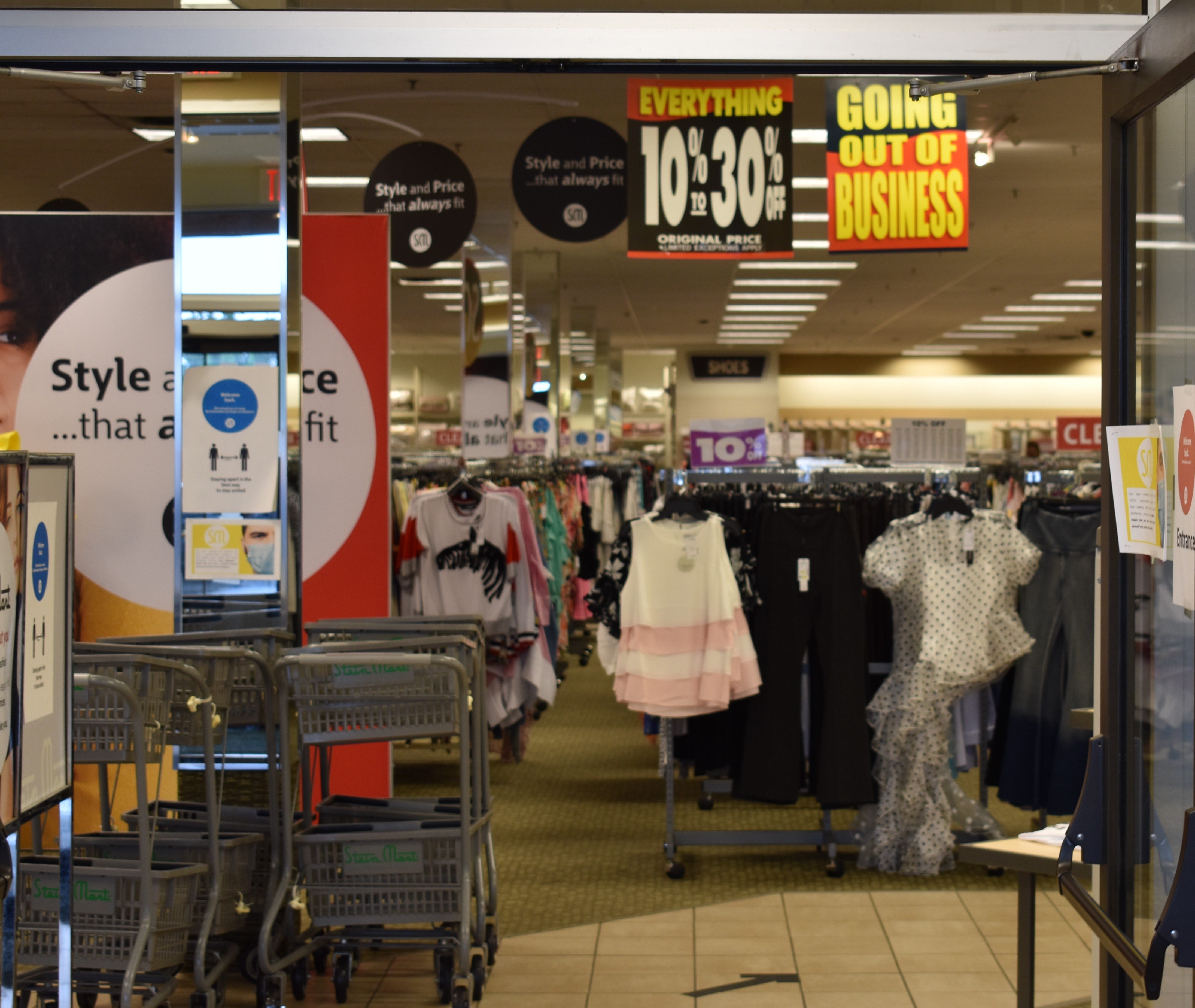 Stein Mart will close stores in Asheville, Hendersonville