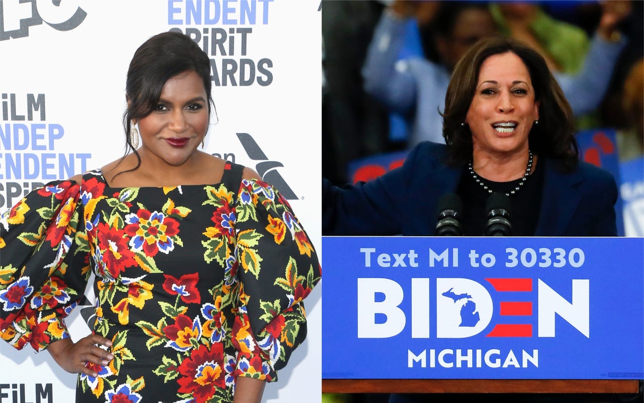 Mindy Kaling is 'filled with hope' over Kamala Harris becoming Joe Biden's running mate thumbnail
