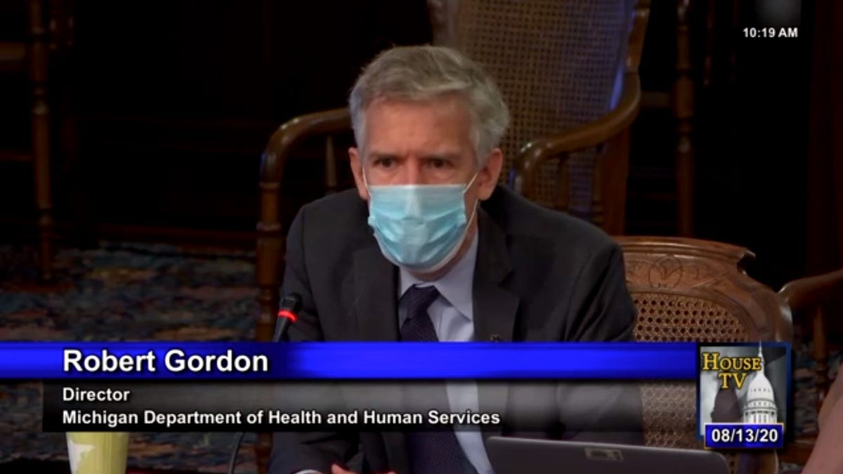 Robert Gordon, director of the Michigan Department of Health, resigns