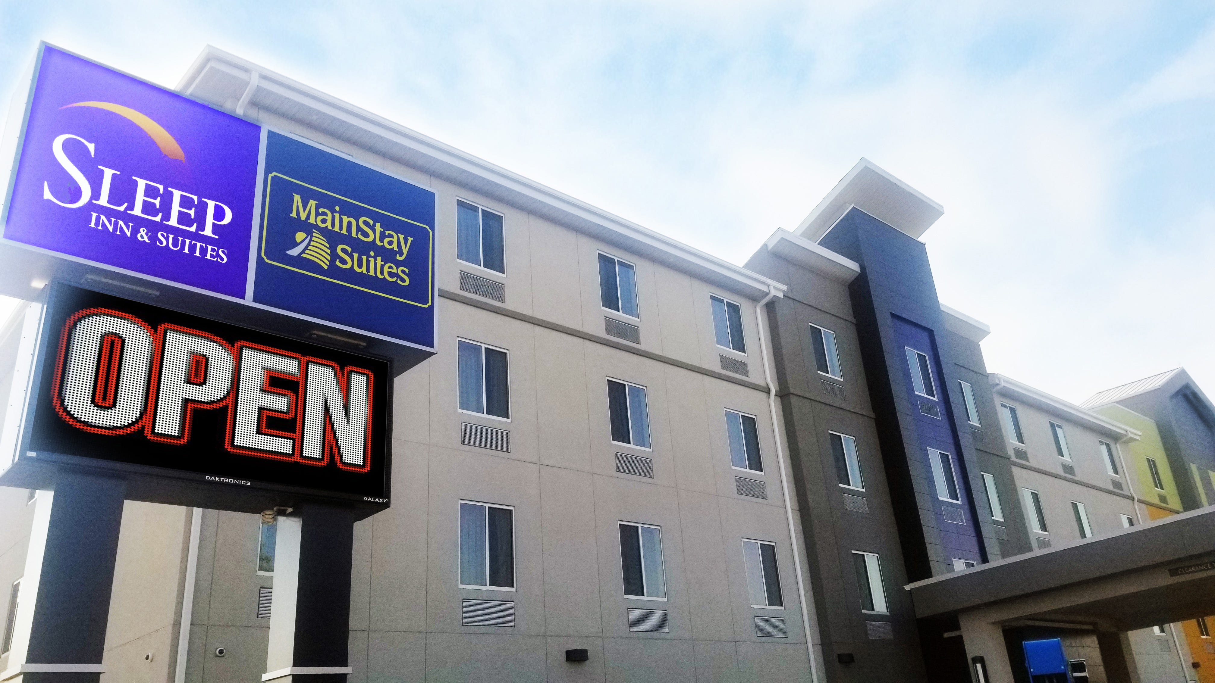 MainStay Suites/Sleep Inn hotel opens in Great Falls after long delay.
