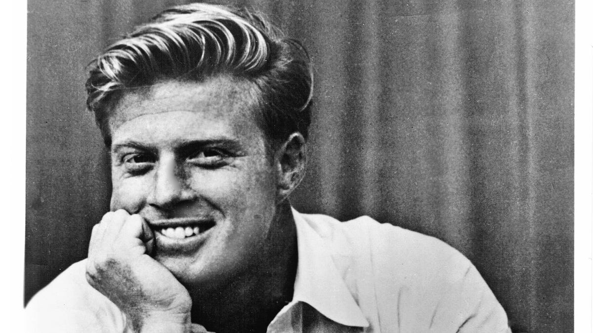 Robert Redford's first publicity shot from 1962.