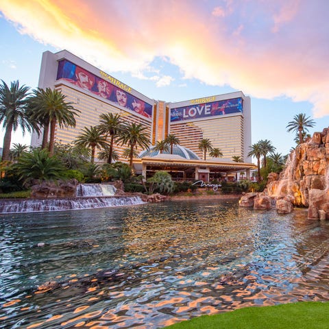 The Mirage casino resort on the Las Vegas Strip wi