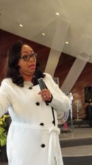 From the pulpit, the Rev. Rhonda Thomas urges fellow residents of Miami to vote. She and other activists encourage the community to fill out the 2020 census. Experts predict a severe undercount that will disproportionately impact communities of color.