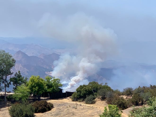 Calabasas Fire Map 2020 Brush fire erupts outside Calabasas in Malibu Creek State Park Calabasas Fire Map 2020 Brush fire erupts outside Calabasas in Malibu Creek State Park