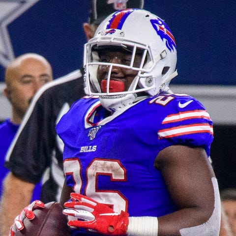 Bills running back Devin Singletary ran for 775 ya