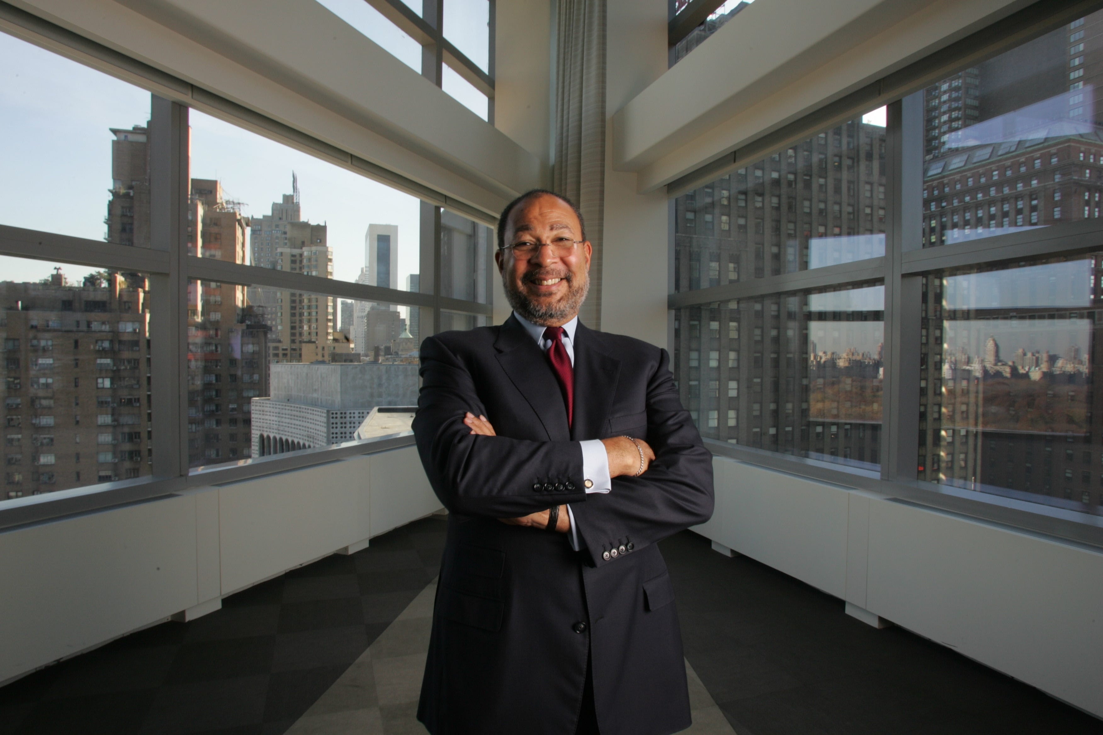 "It’s not that (Black executives) get overlooked. They don’t get looked period,” says Dick Parsons, seen here in 2004 when he was CEO of Time Warner.