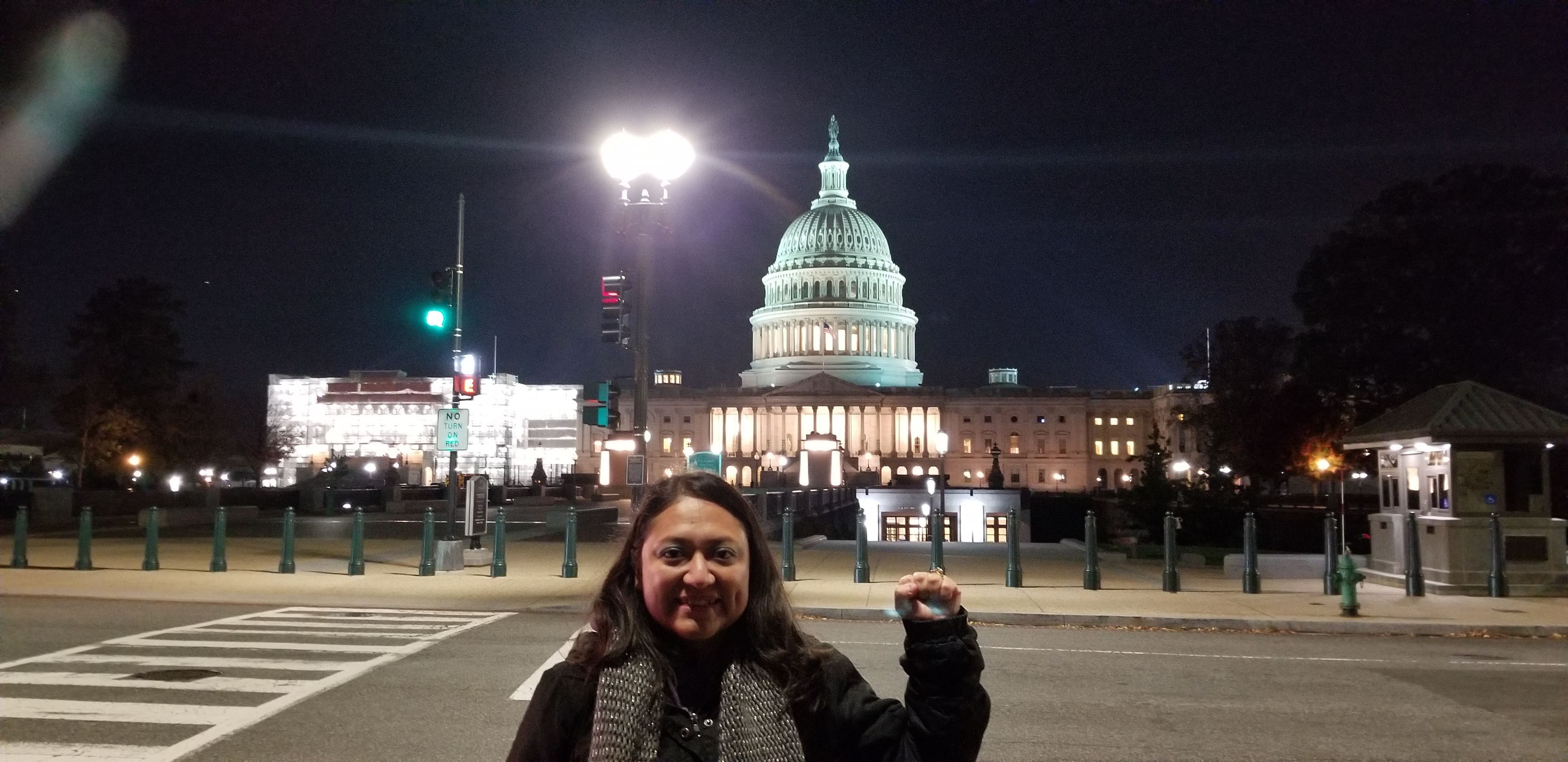 Karina Ruiz De Diaz in Washington, D.C.