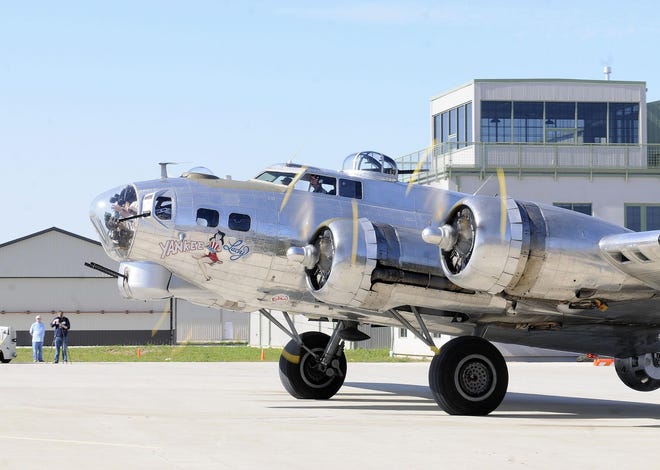There will be new safety measures in place for when the "Yankee Lady," a historic Boeing B-17 bomber, visits Port Clinton on Sunday.
