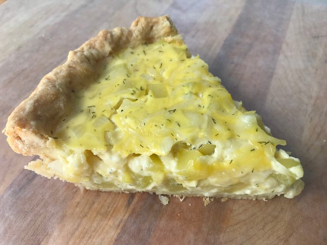 This quiche proved to be one of three recipes to soften my "zucchini sucks" stance.