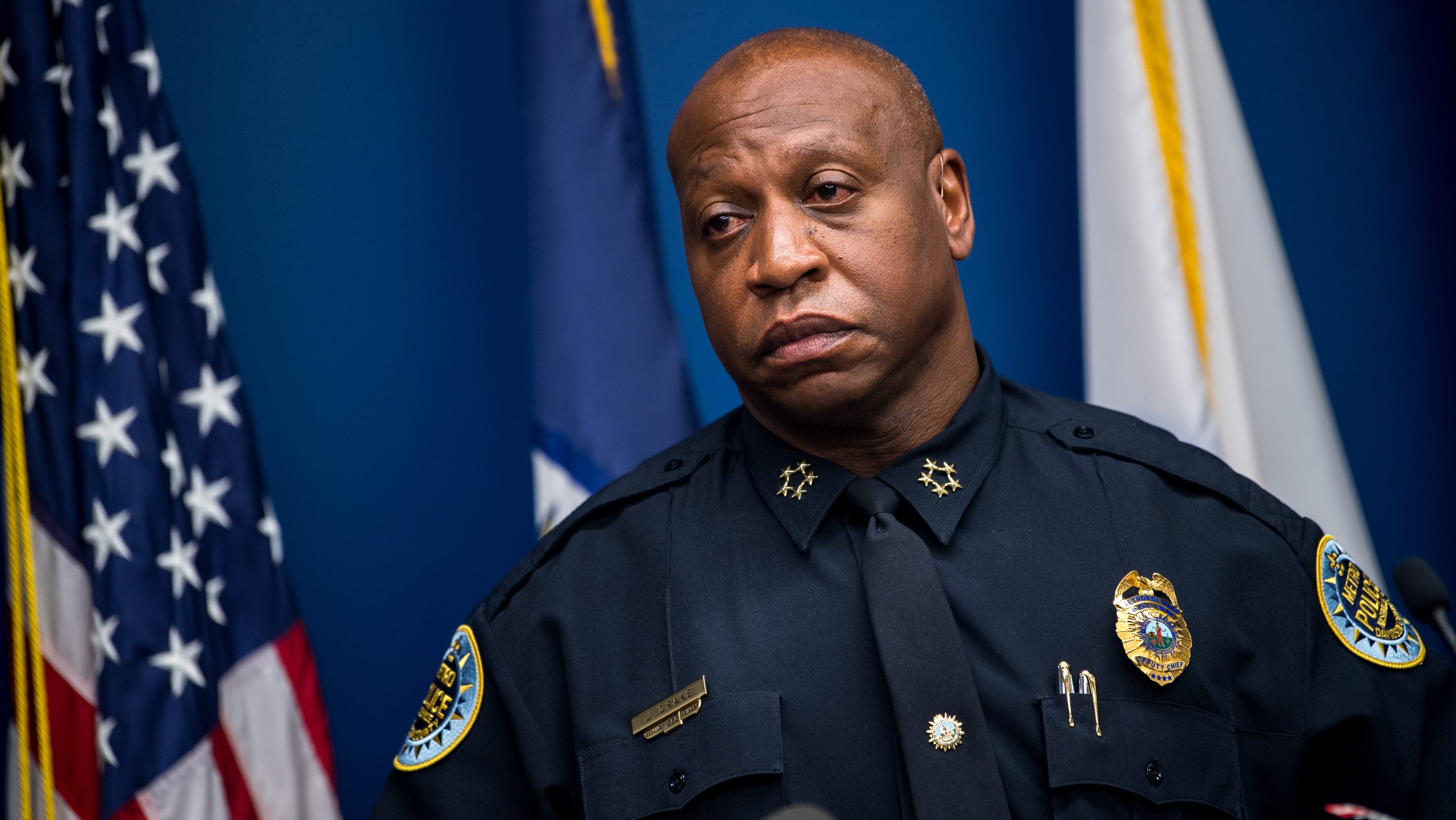 John Drake, Metro Nashville Police interim chief, wants the job