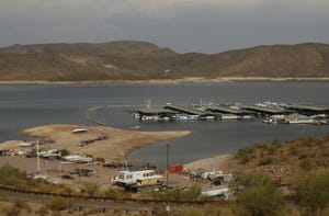 Scorpion Bay at Lake Pleasant Regional Park in Peoria on Aug. 17, 2020.
