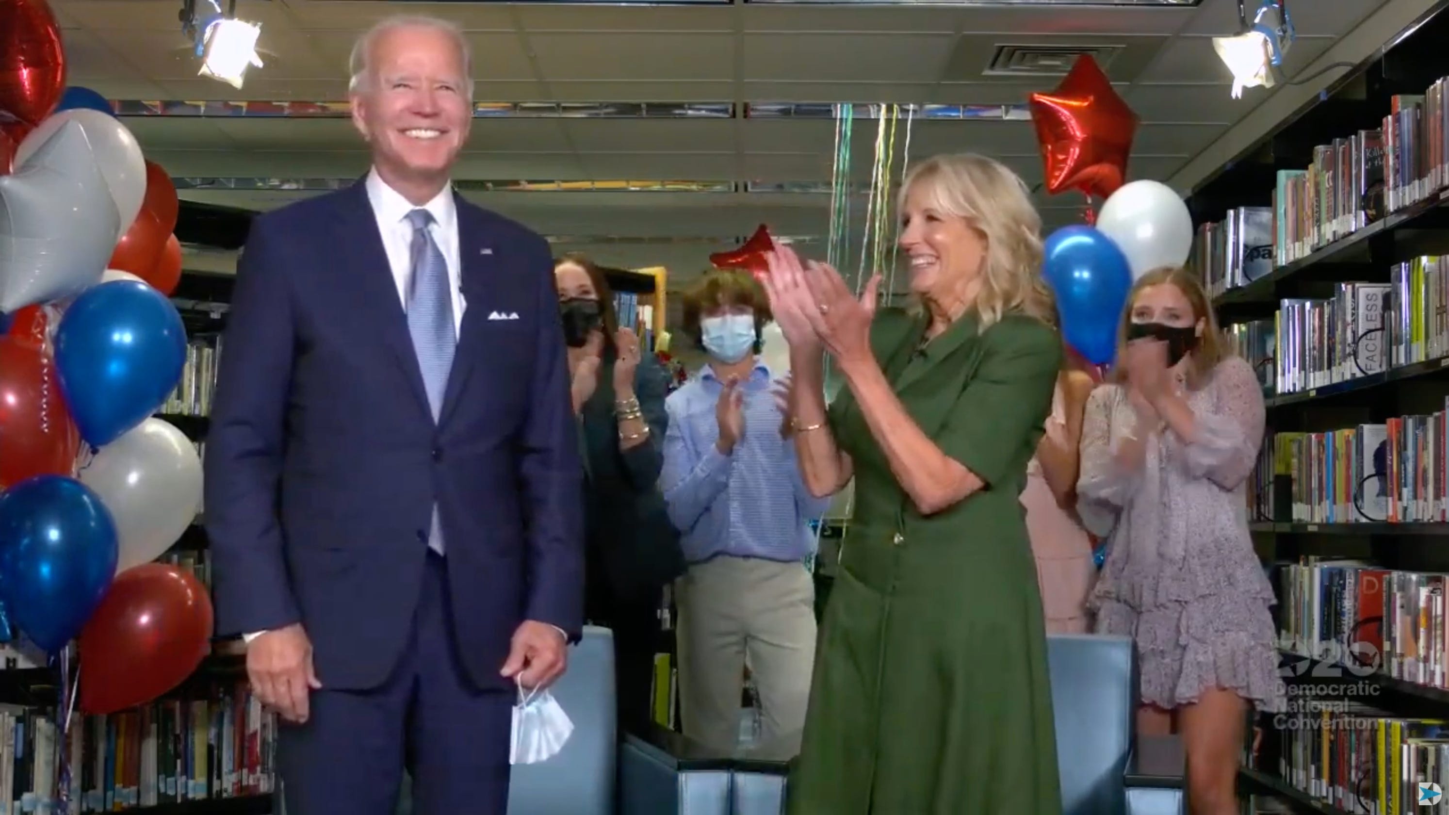 Joe Biden Nomination Live Coverage Of Dnc Jill Biden Speech