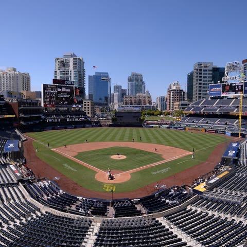 Petco Park, along with Angel Stadium and Dodger St