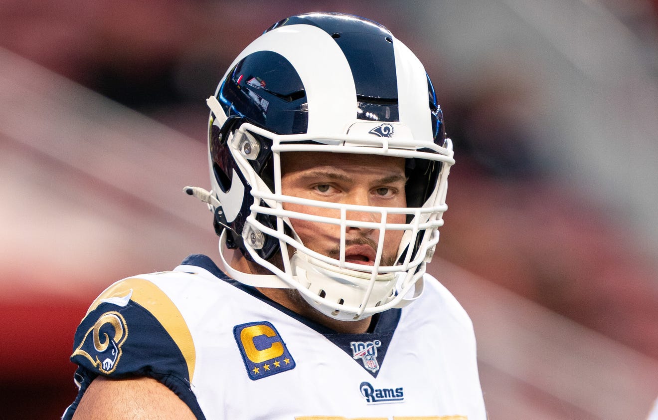 Los Angeles Rams offensive tackle Andrew Whitworth