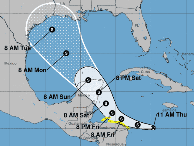 Tx Storm Tracker See Spaghetti Models Of Tropical Storm Marco Here