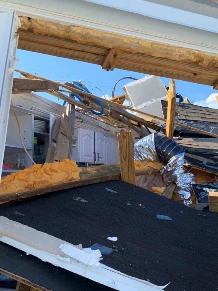Hurricane Dorian struck this home in the Bahamas with 185-mph sustained winds and gusts up to 220 on Labor Day weekend, transplanting the Dam family to Lakeland. PROVIDED PHOTO/KELLY DAM