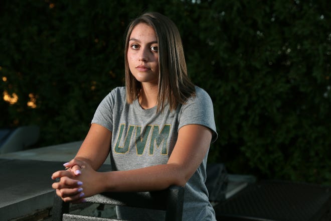 Kendall Ware, a Canandaigua resident and swimmer at the University of Vermont, is part of an eight-women group suing the NCAA for how their schools mishandled their sexual assault cases.