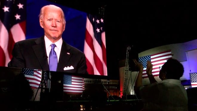 At Town Hall Biden Blasts Trump S Criminal Virus Response