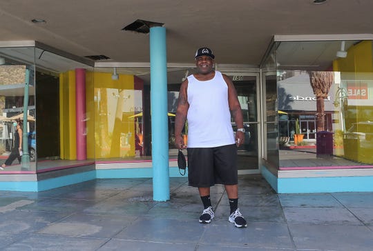 Willie Holland will be opening a second cannabis dispensary to be called Holland Pharms at this location in downtown Palm Springs, July 21, 2020.