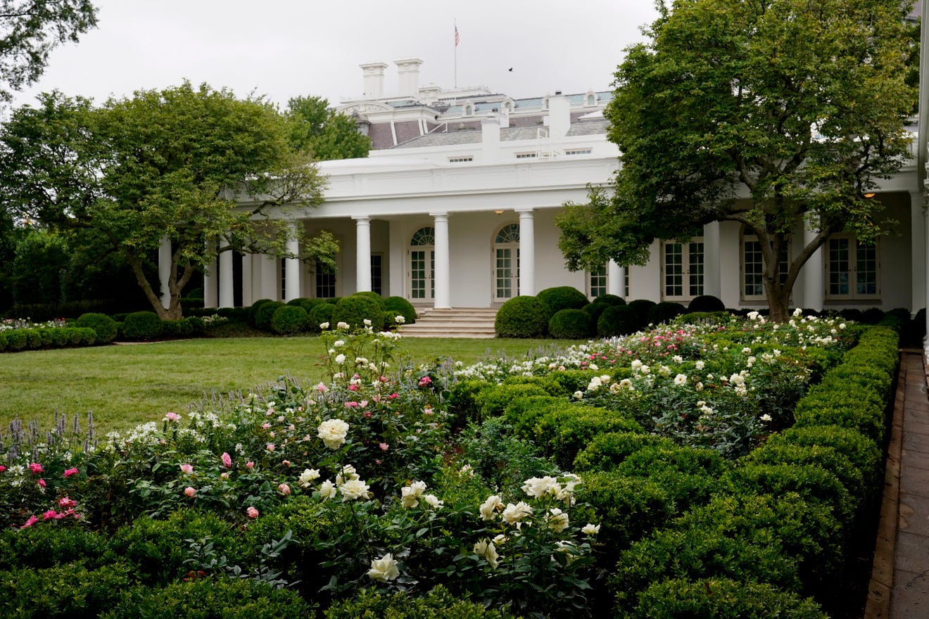 Melania Trump renovates White House Rose Garden ahead of RNC speech