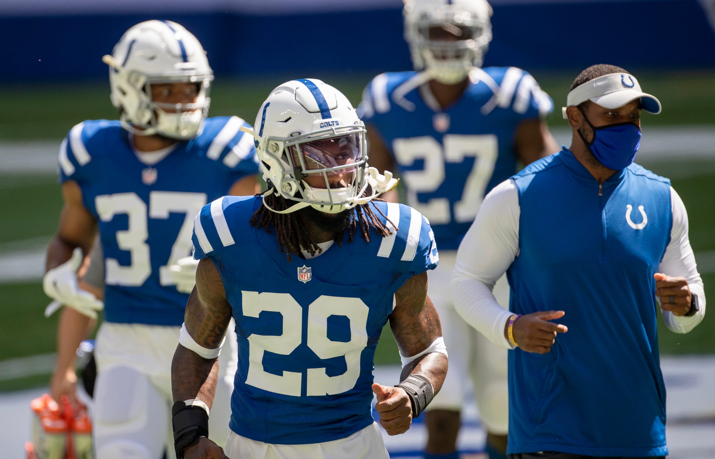 Colts safety Malik Hooker done for 