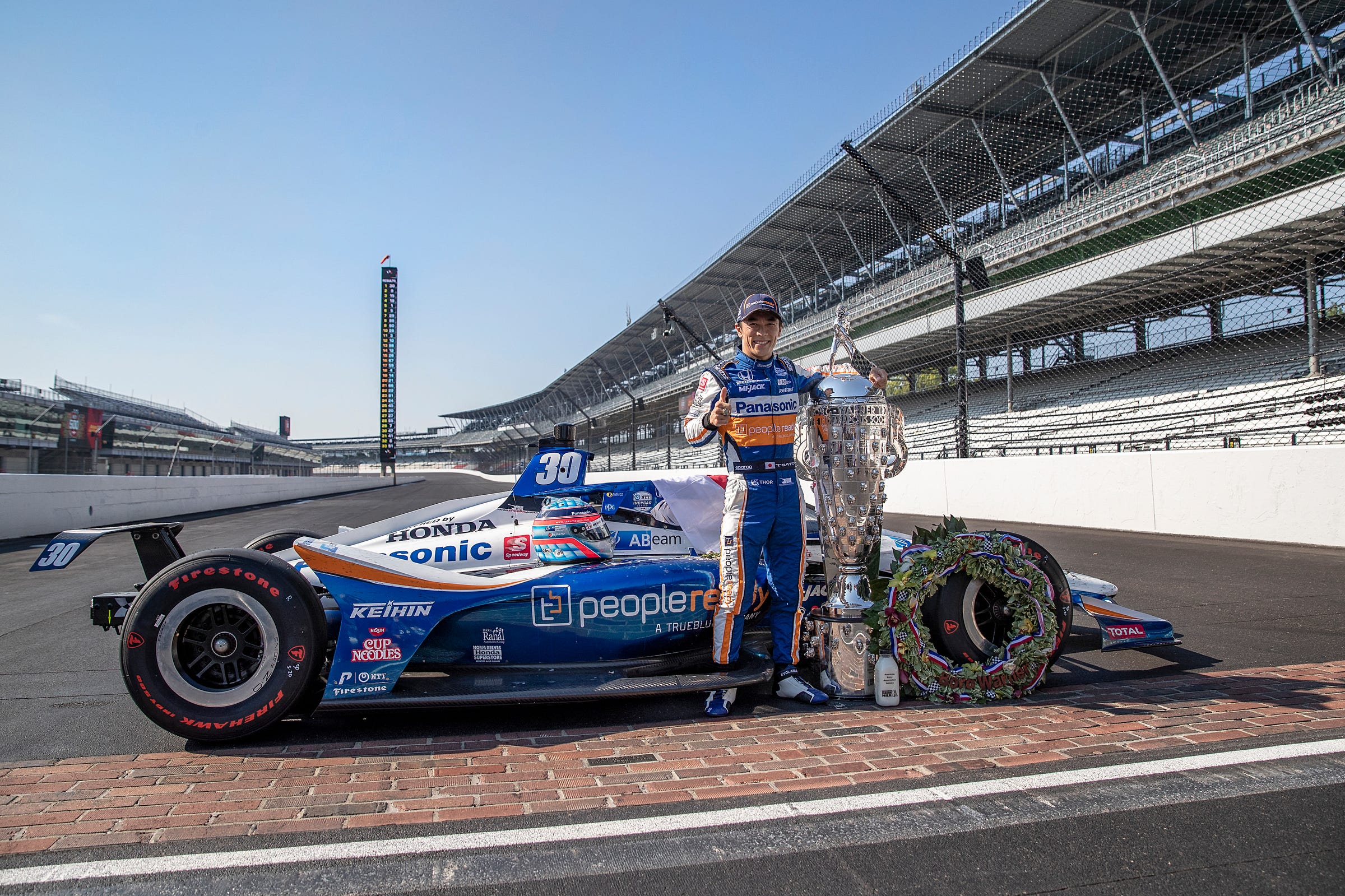 Indy 500 Takuma Sato No Longer Wild Thing After Second Win He S A Legend