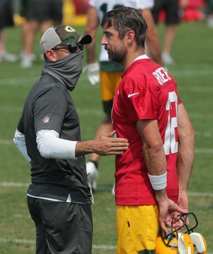Green Bay Packers Matt Lafleur Meets With Players On Kenosha Shooting