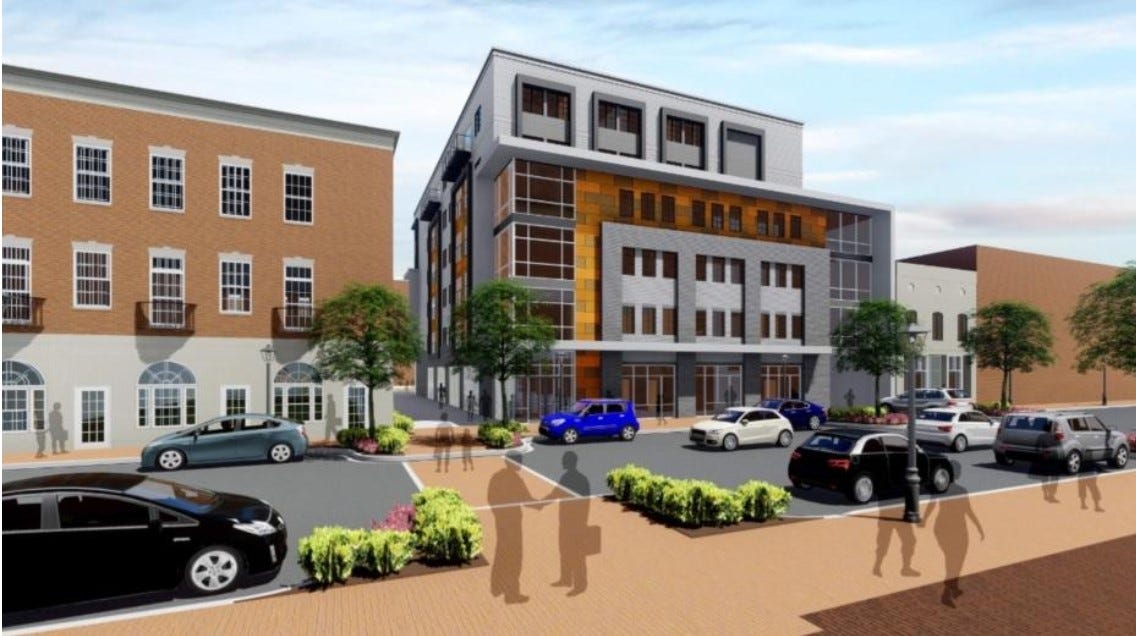 Development Update Smith's Drugs, E. Main mixeduse space, TK Gregg