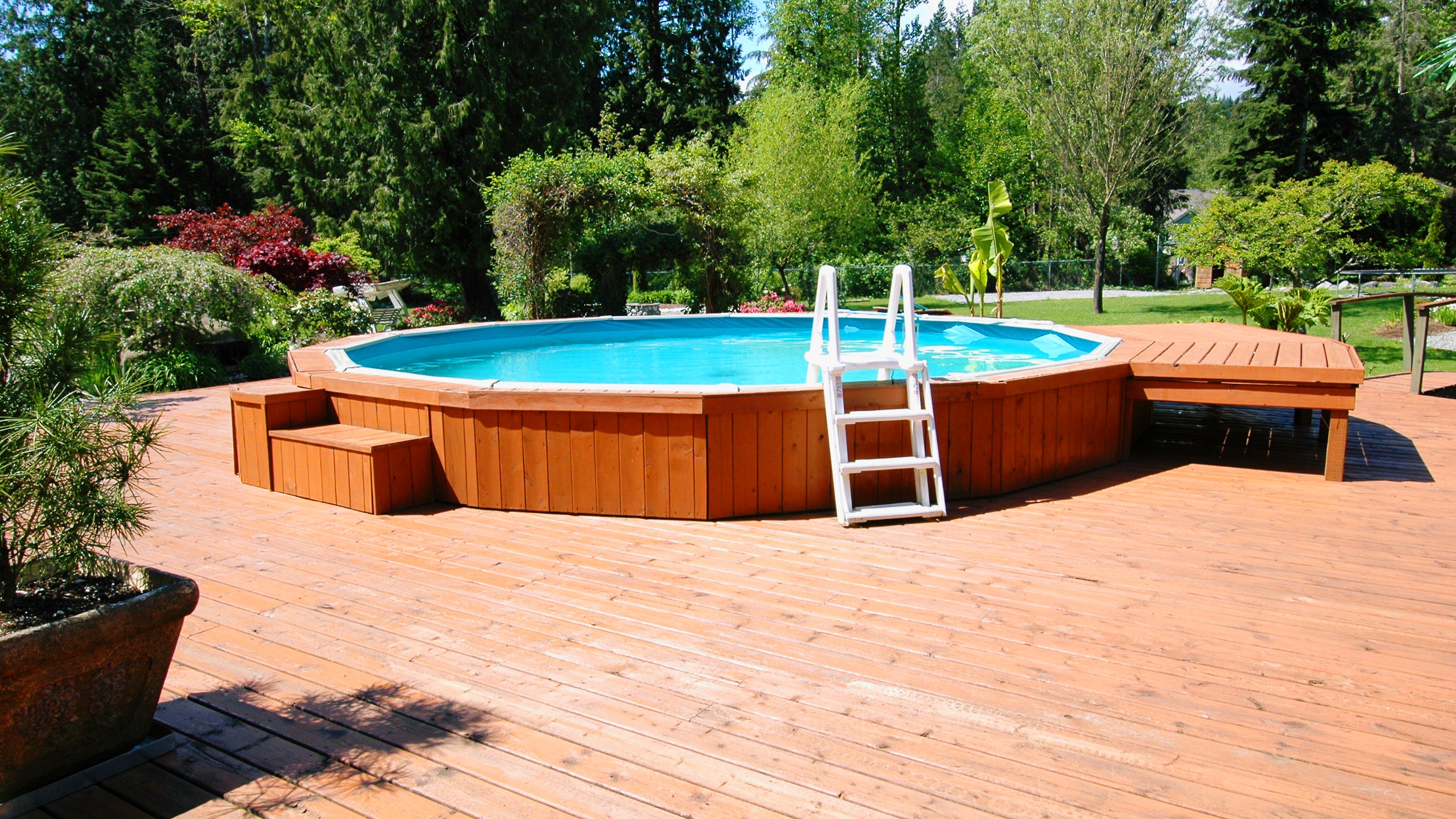 How To Hide An Above Ground Pool From Hoa 