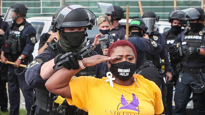 Breonna Taylor: 71 protesters arrested in Louisville demonstration