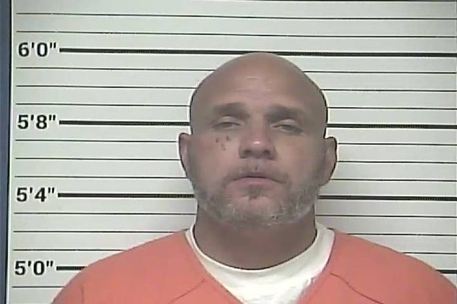 Jim Robert Goins of Durham was arrested Tuesday and charged with first-degree murder after the body of Kenneth Ross Covell was found Saturday in the Cape Fear River. [Contributed photo]