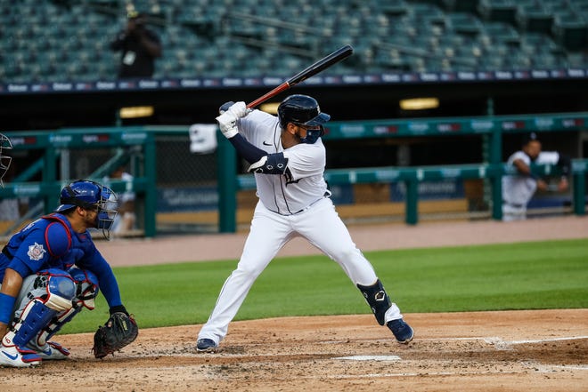 Isaac Parades de los Tigres de Detroit rompe el embrague HR en el Juego 7 en México Isaac Parades de los Tigres de Detroit rompe el embrague HR en el Juego 7 en México