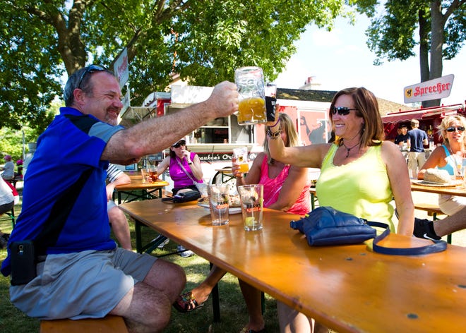 The Traveling Beer Garden returns to Milwaukee County Parks. First stop this week: Juneau Park.