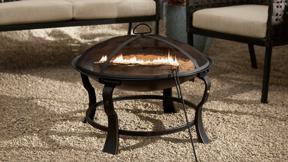 This fire pit is on the small side, but some reviewers love the intimacy it offers