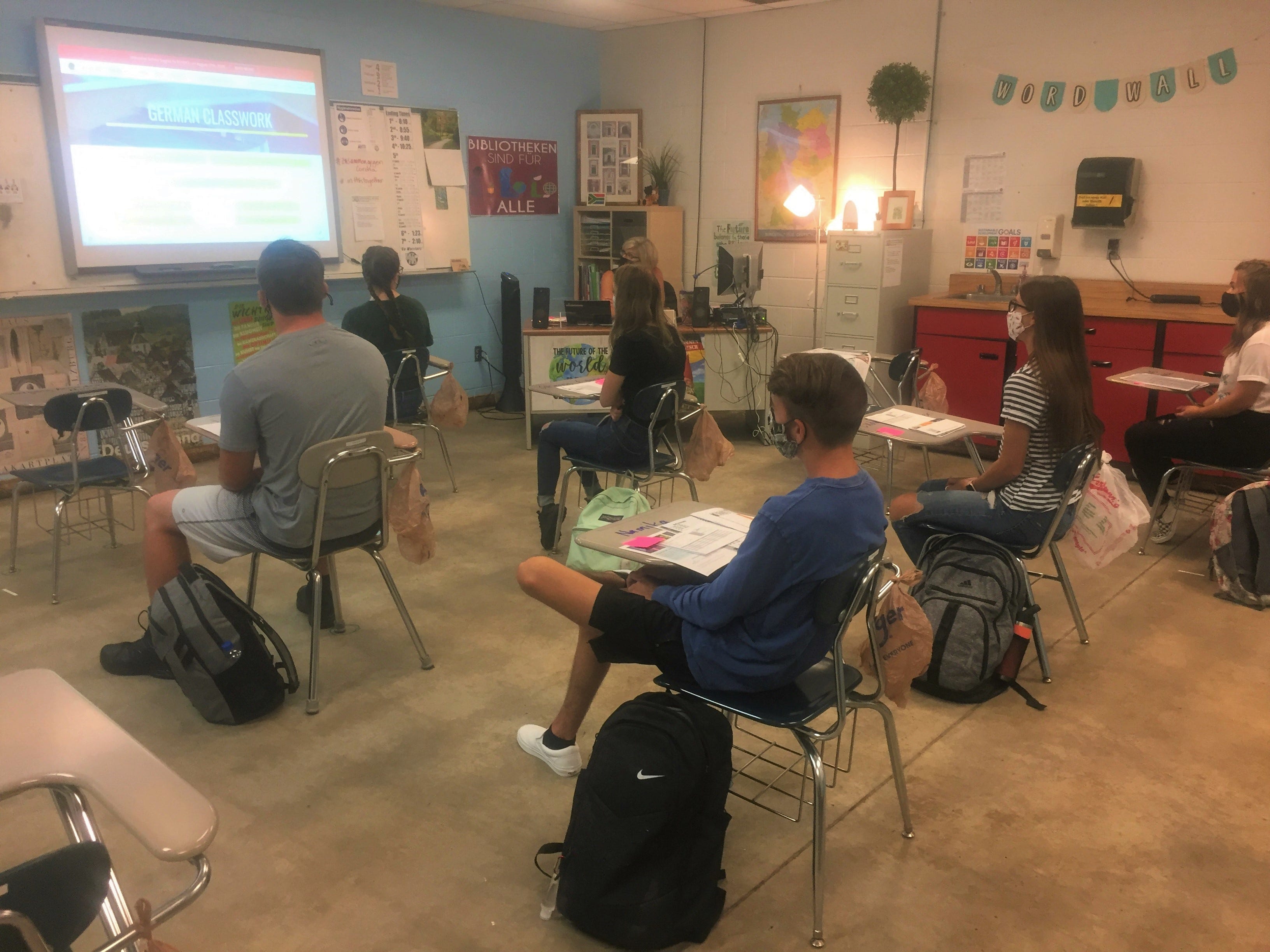 Southwest Licking students begin returning to classrooms