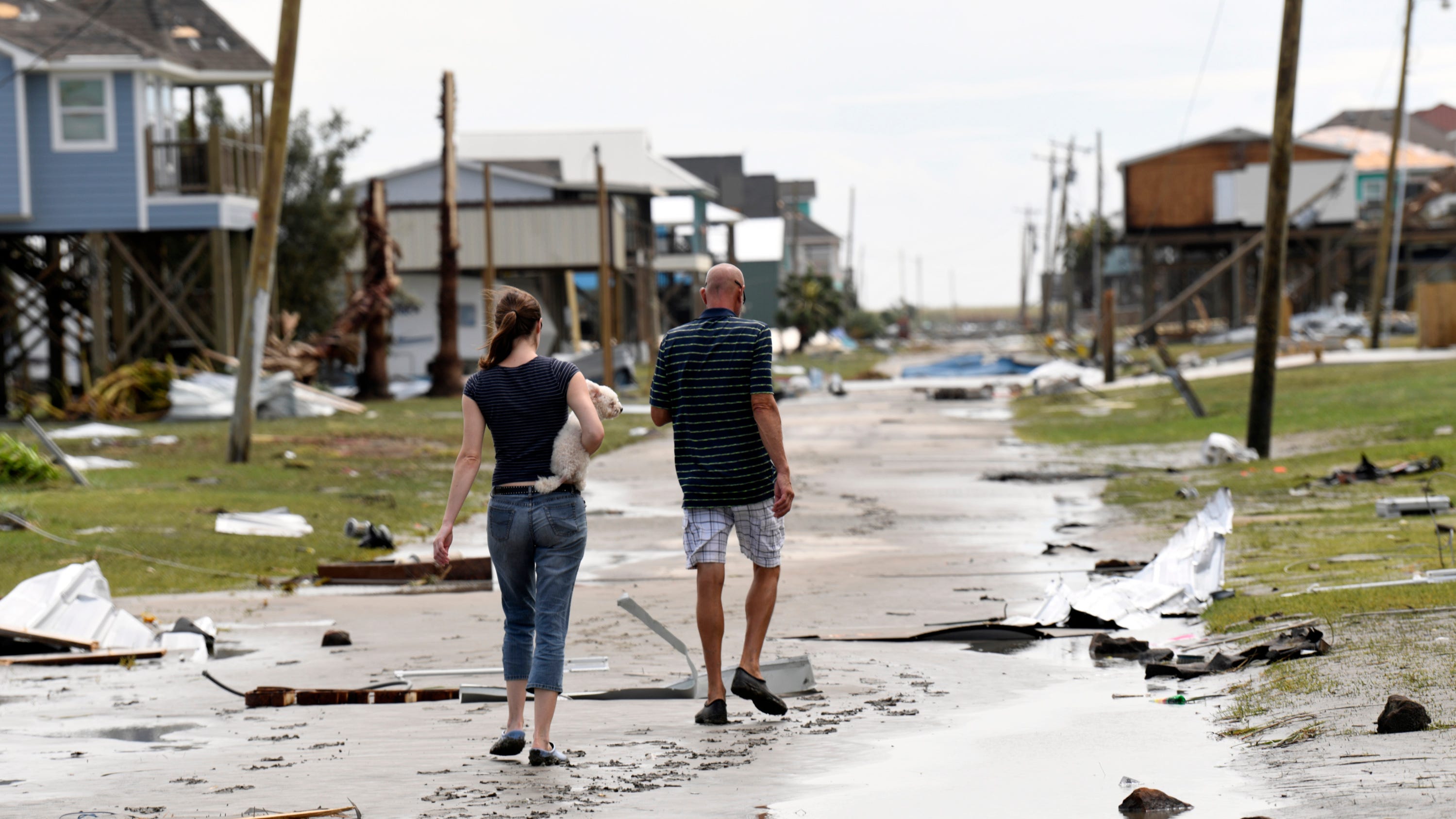 Hurricane Laura decimates Cameron Parish, Louisiana