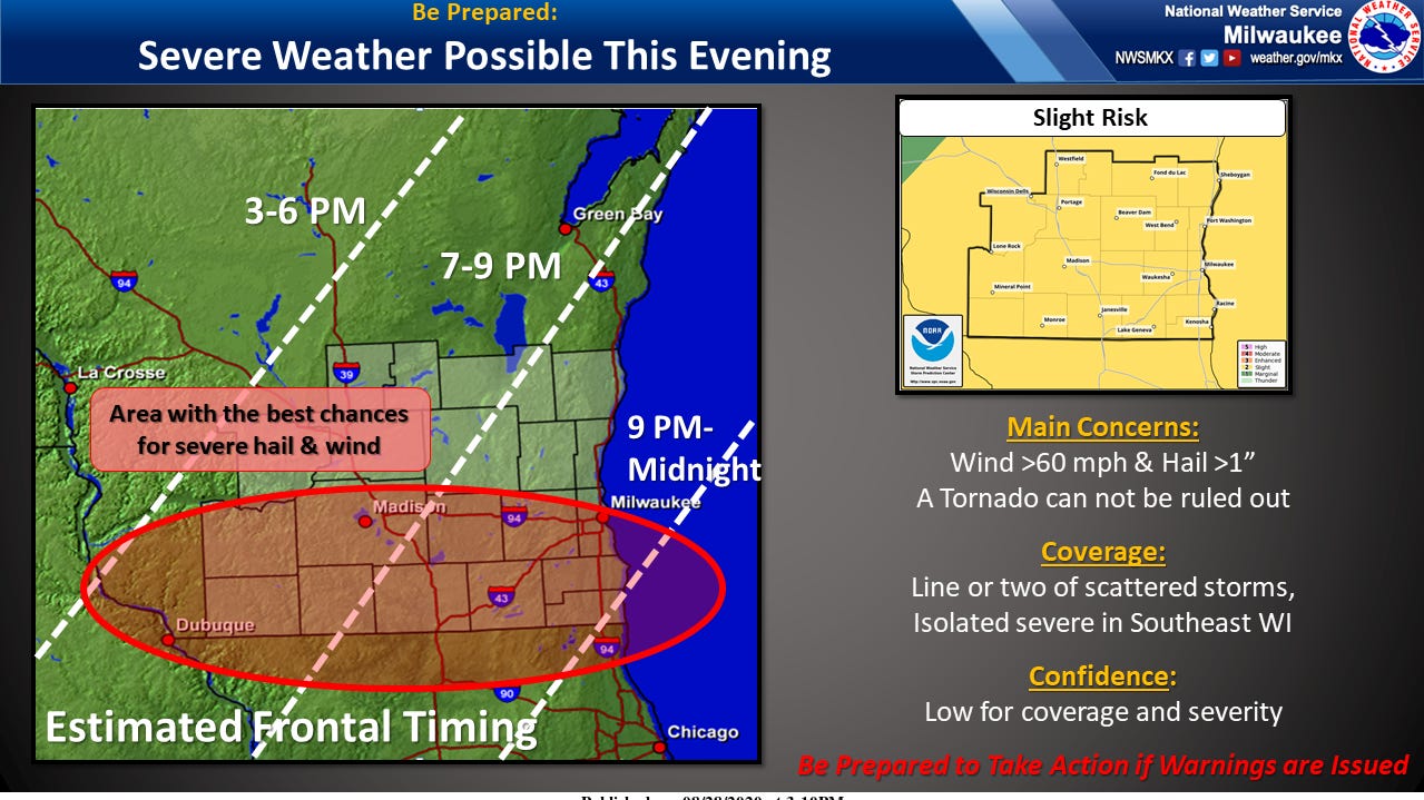 Milwaukee weather: Storms expected to move out of area by late evening