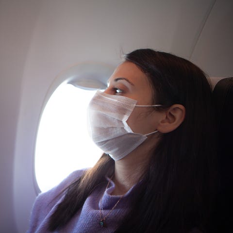 Passengers are required to wear masks while flying