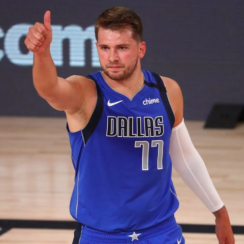 Luka Doncic is averaging 29.6 points, 10.0 rebound