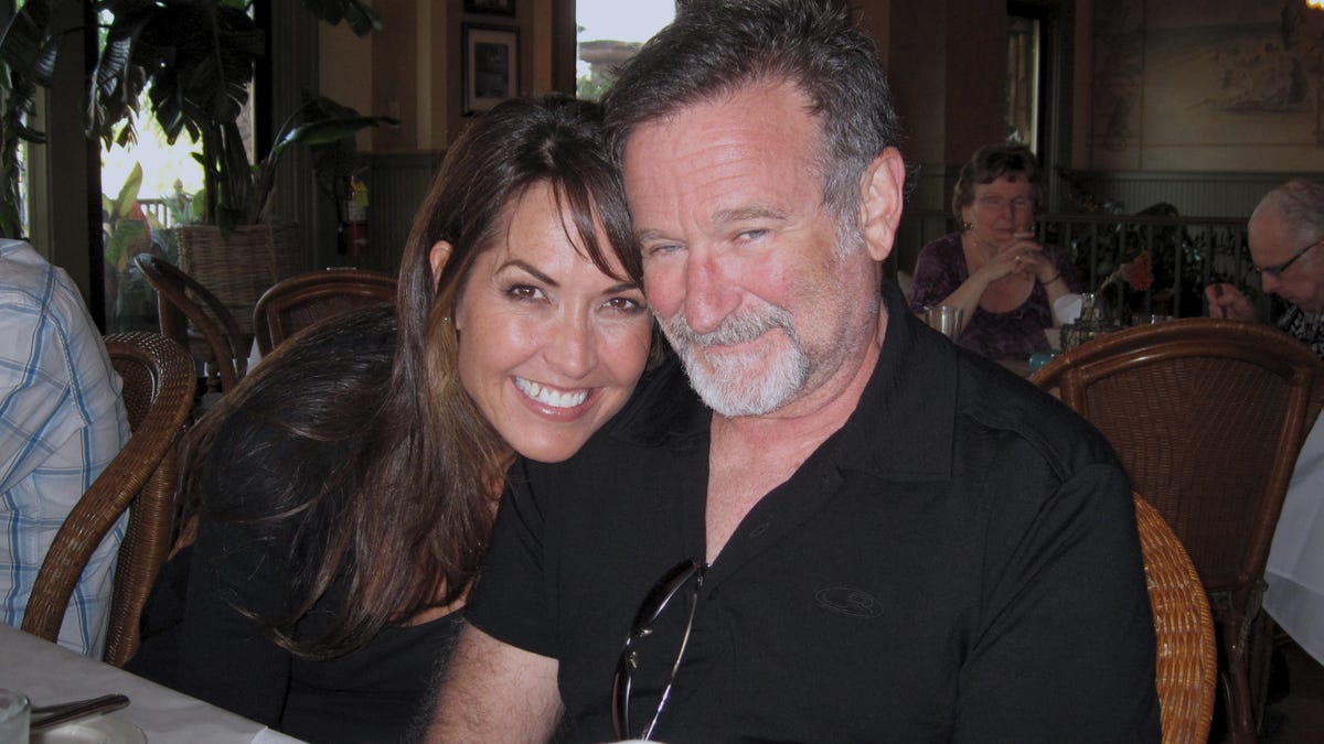 Susan Schneider Williams and Robin Williams, as seen in "Robin's Wish."