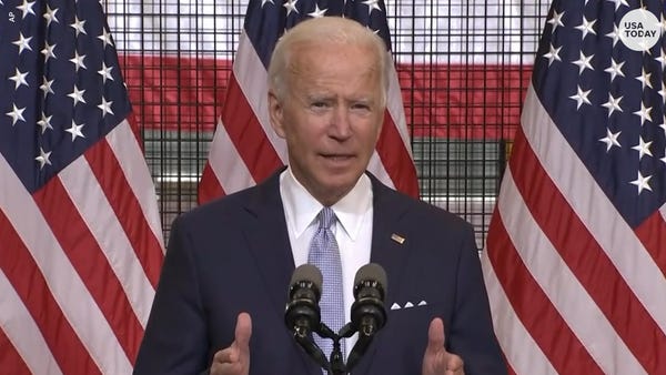 Joe Biden accused President Trump of playing a rol