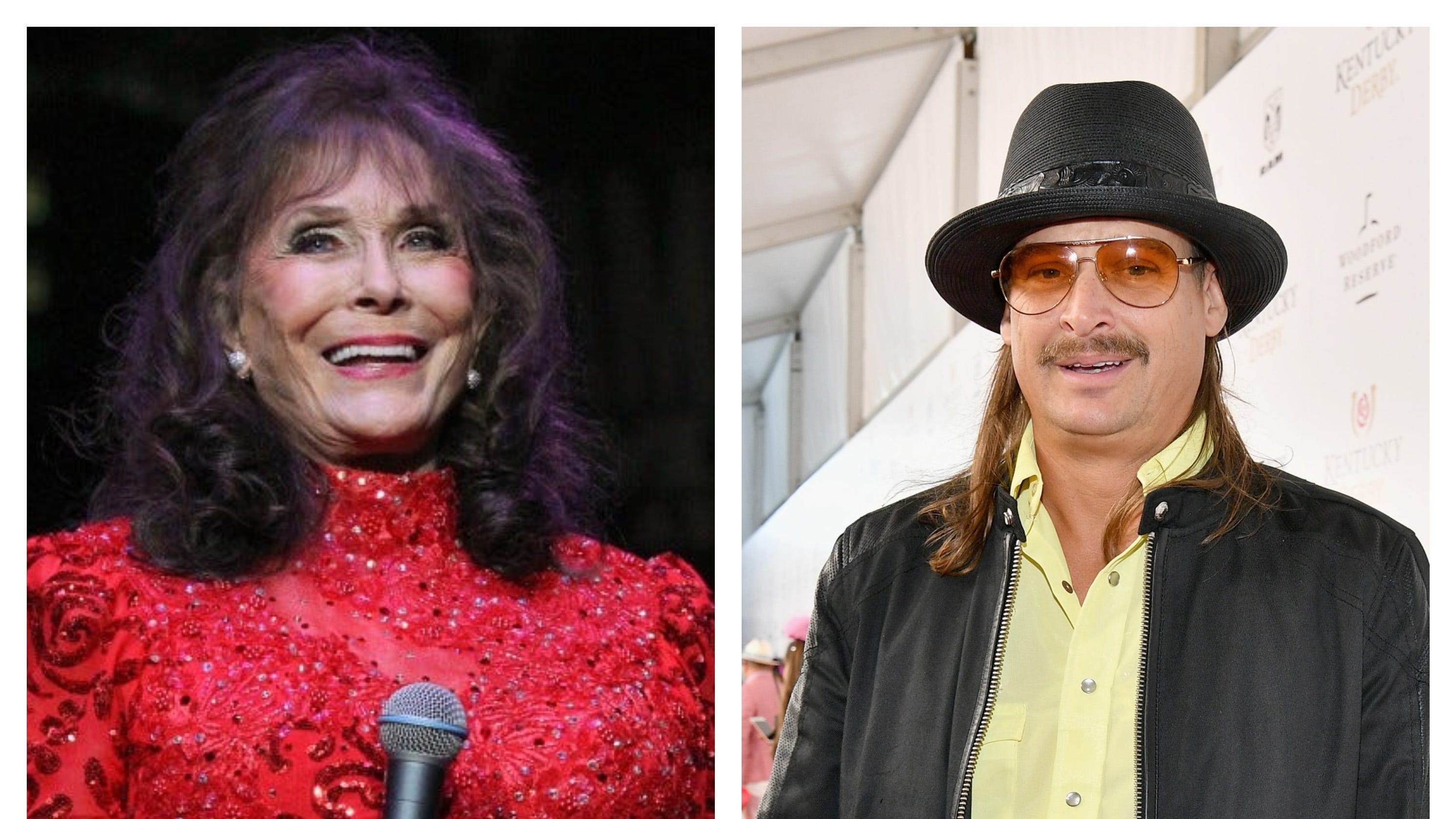 Loretta Lynn and Kid Rock got 'married' over the weekend: 'Sorry girls, he's taken now' - USA TODAY