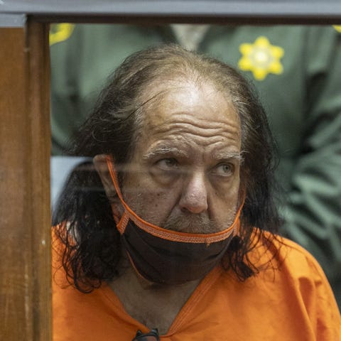 Ron Jeremy at arraignment on rape and sexual assau