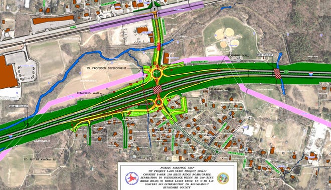 Blue Ridge Road, I-40 interchange construction postponed until 2025