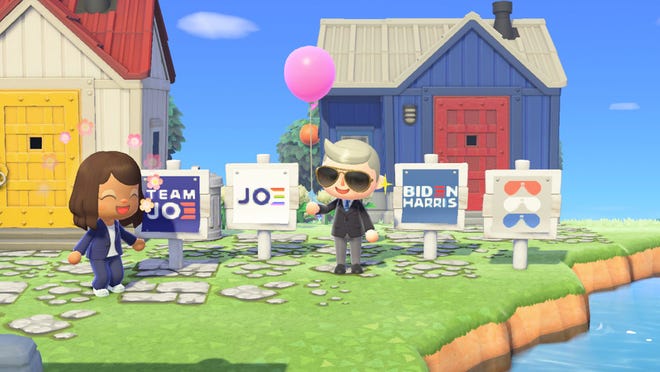 Biden Harris Campaign Launches Animal Crossing Merchandise